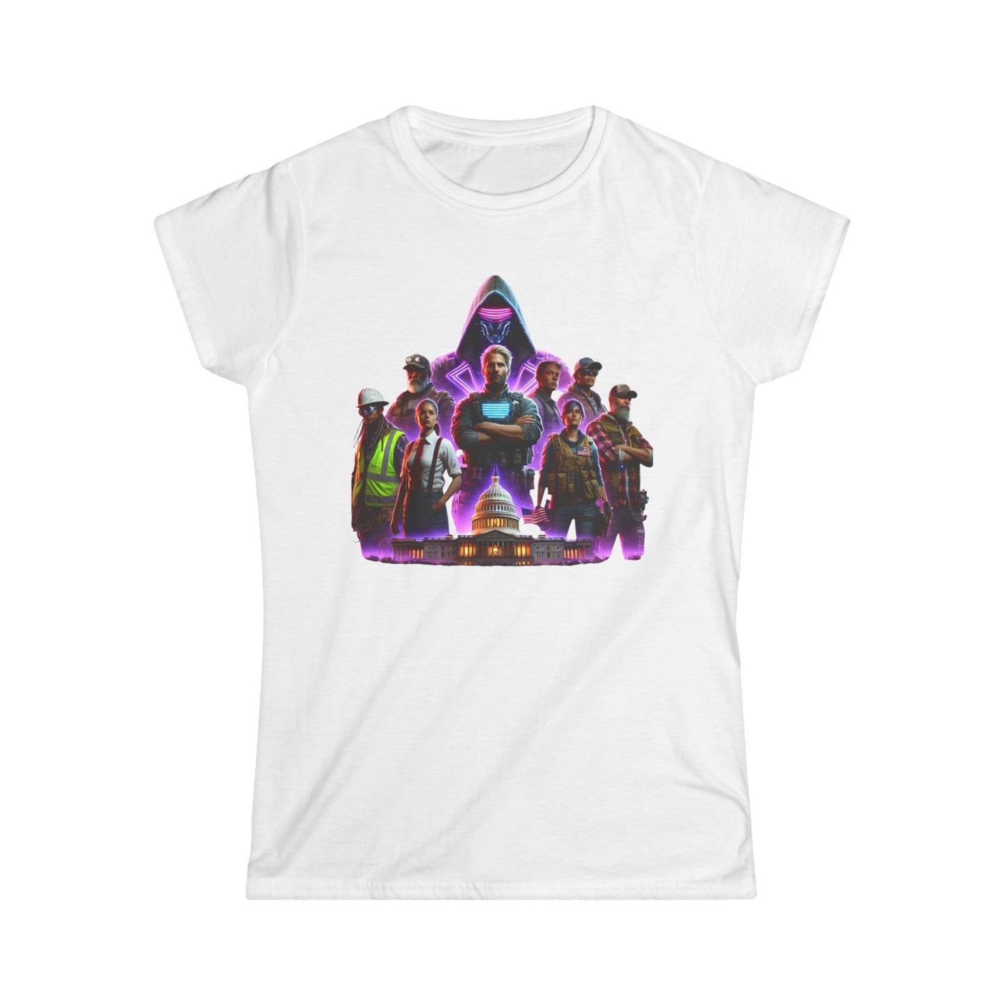 Polinexus AI Women's Graphic Tee - The Peoples Uprising